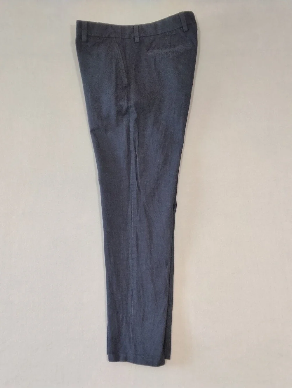 Tommy Hilfiger Slim Fit Chino Pants Mens 34X32 Navy Blue Cotton Mid Rise